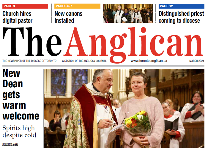 March 2024 Issue The Toronto Anglican   The Anglican March 2024 